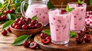 طرز تهیه شیرگیلاس خانگی