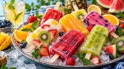 آموزش درست کردن یخ رنگی برای شربت و نوشیدنی