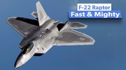 سرعت جنگنده F-22 Raptor چقدر است؟