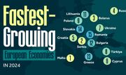 ۱۵ اقتصاد اروپایی که در سال ۲۰۲۴ سریع‌ترین رشد را داشتند + اینفوگرافی