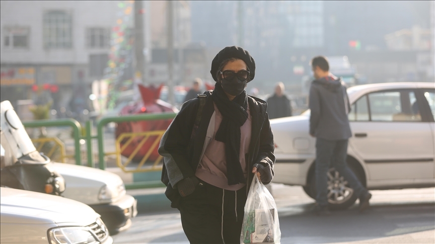 هوای تهران در وضعیت نارنجی و ناسالم برای گروه‌های حساس / شاخص آلودگی؛ ۱۰۱