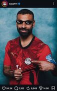 کنایه مصر به شادی گل آفساید شجاع خلیل‌زاده / تصویری از محمد صلاح با عینک جنجالی شد