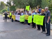 تجمع بازنشستگان تامین اجتماعی در شهرهای مختلف