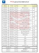 افزایش قیمت‌ جدید توسط ایران خودرو اعلام شد + جدول