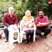 (عکس) «مهدی صبایی و ثریا قاسمی» در پشت صحنه سریال سوجان؛ ابتدای امسال