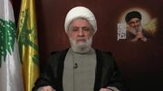 دبیرکل حزب‌الله لبنان: از جمهوری اسلامی، امام خامنه‌ای، سپاه پاسداران و ملت ایران تشکر می‌کنم/ دنبال جنگ نیستیم اما آماده‌ایم