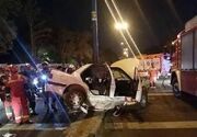 برخورد خودرو با تجمع مردمی در مشهد چهار فوتی برجای گذاشت