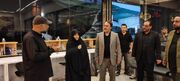 بازدید عضو شورای شهر تهران از خدمات‌رسانی به زائران در پایانه بیهقی