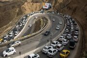 ترافیک سنگین در محورهای منتهی به شمال کشور/ تردد در مرزهای اربعینی روان است