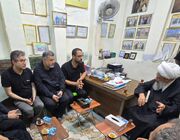 قدردانی دفتر آیت‌الله عبدالکریم حائری از خدمات شهرداری تهران در کربلا