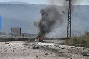 حمله پهپادی اسرائیل به خودروی امدادی در جنوب لبنان (۲۱ خرداد ۱۴۰۵)