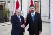 نخست‌وزیر لبنان با همتای عراقی خود با محوریت تحولات منطقه دیدار کرد