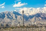 دیوارنگاره برای چین در خیابانی در تهران
