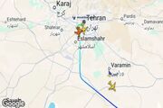 هواپیمای قطر نیم ساعته تهران را ترک کرد