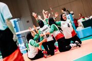پیروزی تیم والیبال نشسته ایران زنان از ژاپن برد