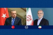 پیام پزشکیان به اردوغان؛ آماده گسترش همکاری با ترکیه برای تأمین منافع مشترک هستیم