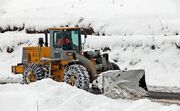 ۱۵۰۰ کیلومتر از راه‌های چهار شهرستان مرکزی برف روبی شد