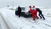 نجاتگران زنجان به بیش از ۴۰۰۰ در راه مانده امدادرسانی کردند