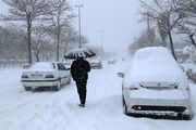 هشدار نارنجی هواشناسی برای بارش برف و باران و کاهش دما در کشور