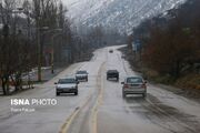 هشدار بارش برف و باران در بیشتر جاده‌های کشور