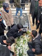 نخستین تصویر از مزار رضا رویگری