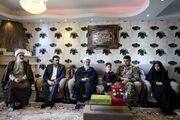 حضور نمایندگان رهبرانقلاب در منازل تعدای از جانبازان