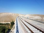 افتتاح خط راه‌آهن اردبیل به میانه توسط پزشکیان