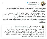 واکنش خاندوزی به پیام رهبری درباره تفاهم ایران و آمریکا