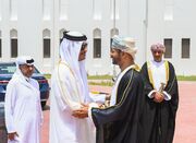 دیدار وزیران خارجه عمان و قطر