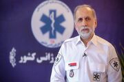 رئیس اورژانس کشور: در جنگ اخیر ۳ امدادگر شهید و ۷۷ نفر مجروح شدند
