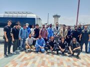 ۲۲ ملوان ایرانی نفتکش توقیفی به کراچی رسیدند+عکس