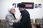 حضور مهدی کروبی در حرم امام خمینی (ره)