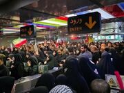 ثبت بیش از ۱۷ میلیون سفر با مترو واتوبوس تا ۶صبح امروز