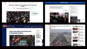 بازتاب جهانی مراسم وداع با رهبرشهید در رسانه‌ها
