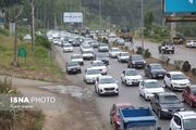 ترافیک سنگین در هراز و ۲ آزادراه منتهی به تهران