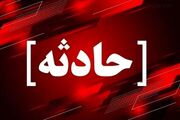 سقوط جرثقیل ساختمان ۵ طبقه را در غرب تهران سوراخ کرد