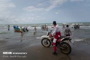 آمار نجات یافتگان از غرق شدگی در سواحل مازندران