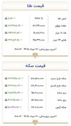 قیمت جدید طلا و سکه امروز ۲۰ مردادماه ۱۴۰۵