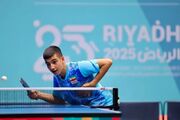 برد نابغه پینگ‌پنگ ایران در گام اول اسمش سوئد