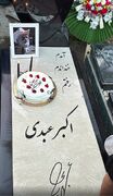 دلنوشته المیرا عبدی در نخستین تولد بدون «عمو اکبر» + عکس