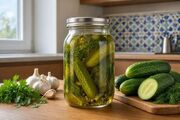 طرز تهیه خیارشور تخمیری خانگی