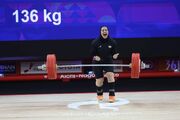 نخستین مدال آسیایی تاریخ وزنه‌برداری زنان ایران