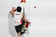 قهرمان سنگنوردی ایران برنده مدال نقره شد