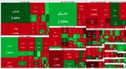 عقب‌نشینی بورس در دومین روز هفته/ خروج پول از پتروشیمی‌ها و بانک‌ها