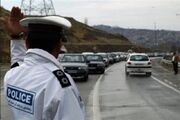 جاده چالوس یک‌طرفه شد/ بارش باران در ۹ استان