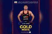 کسب اولین مدال طلای ایران در خاک آمریکا