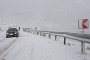 بارش برف و باران در جاده‌های ۱۹ استان