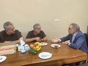 دیدار رئیس مجمع خیرین استان البرز با مدیرعامل بنیاد فاتح