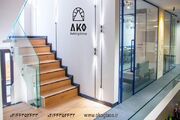 نرده شیشه ای مدرن آکوگلس