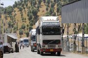 افزایش ۱۵۸ درصدی تخلیه کالا در مرز مهران